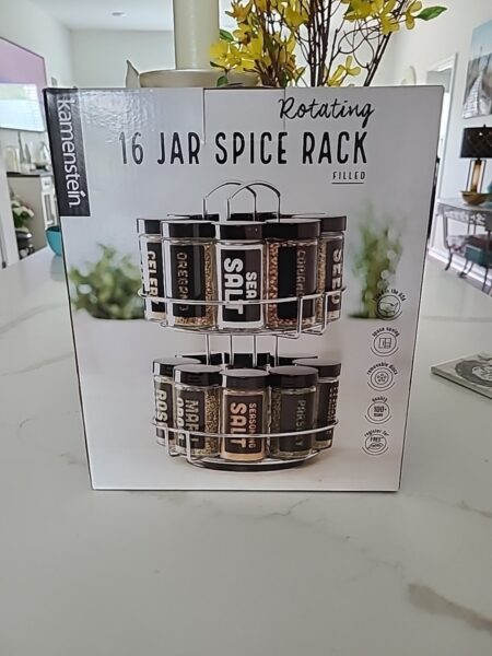 Kamenstein 16-Jar Rotating Spice Rack - Image 3
