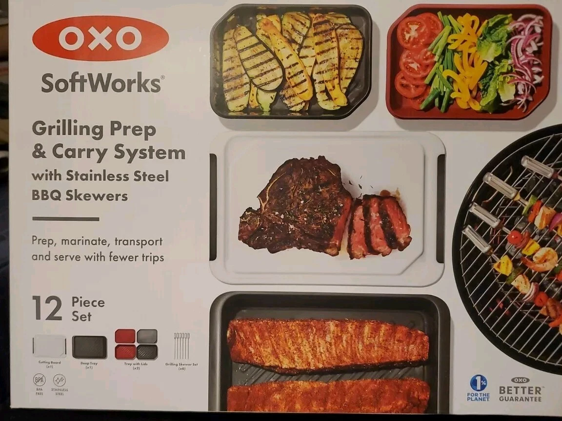 OXO SoftWorks Grilling Prep & Carry System