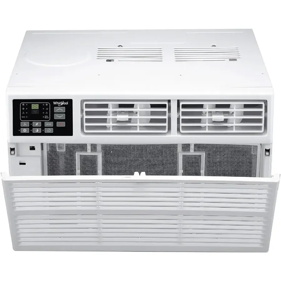Whirlpool WHHW081AW 350 Sq. Ft. 8,000 BTU Window Mounted Air Conditioner with Supplemental Heat (White) - Image 3