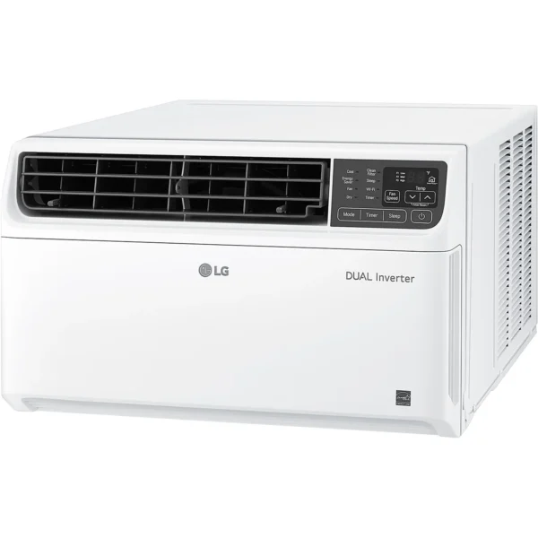 LG LW8024IVSM 8,500 BTU 350 Sq ft High Efficiency Dual Inverter Window Air Conditioner with Wi-Fi