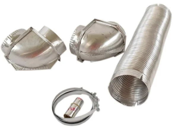 8 ft. Semi-Rigid Dryer Vent Kit with Close Elbows - Image 5