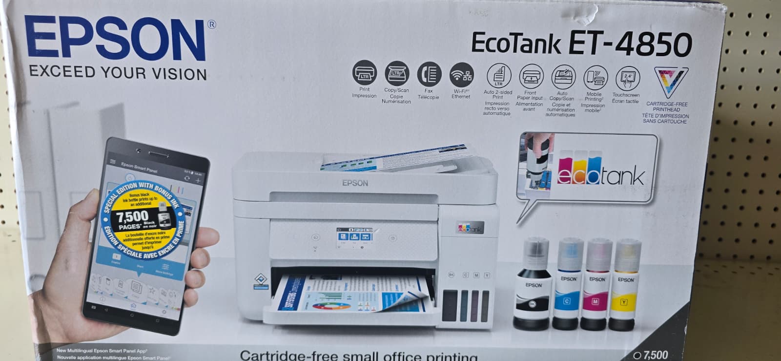 Epson EcoTank ET-4850 All-in-One Supertank Printer