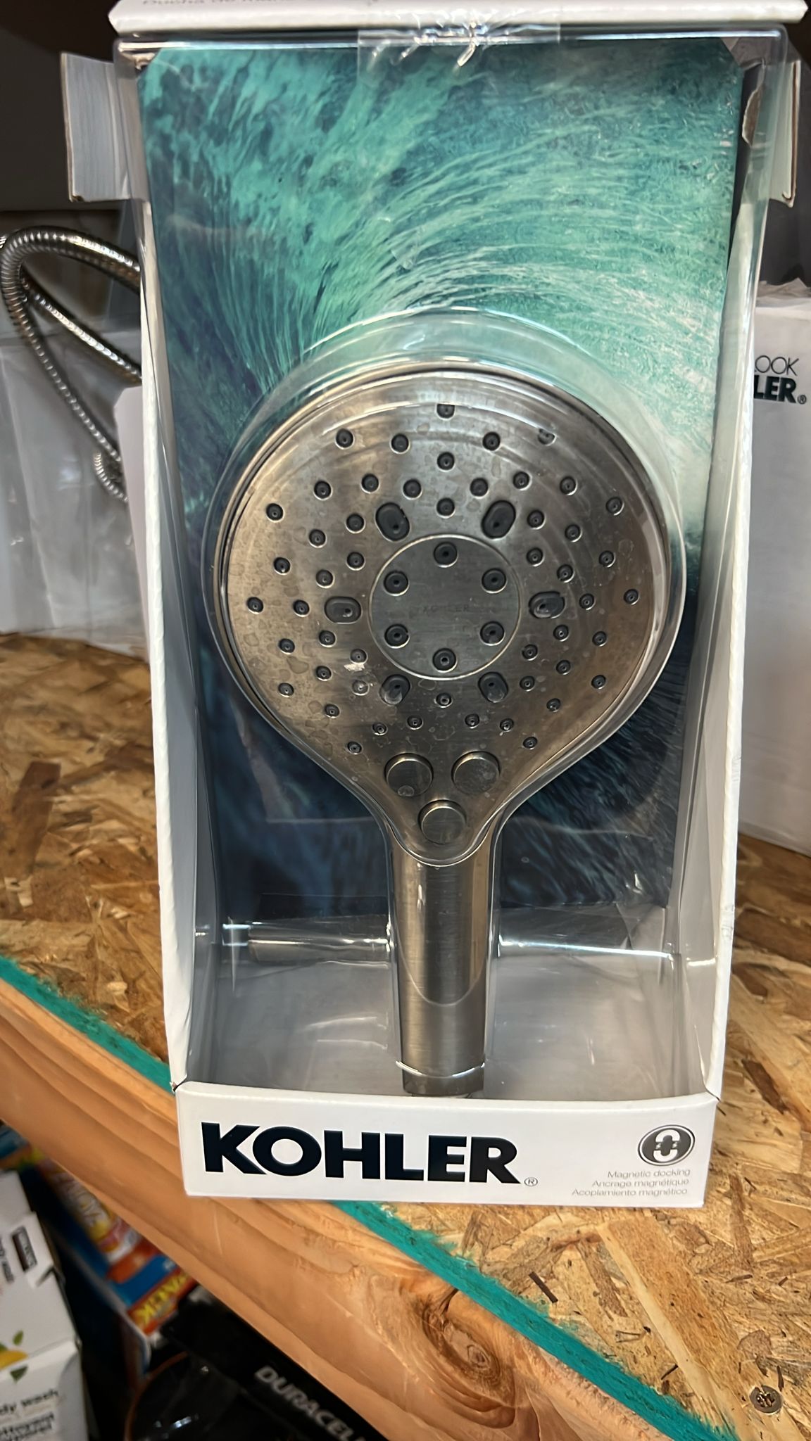 Kohler Prosecco Multifunction Handheld Shower Head,Silver