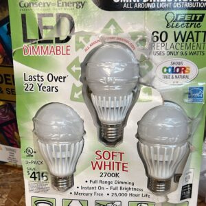 Feit Electric Conserv-Energy LED Dimmable Light Bulbs