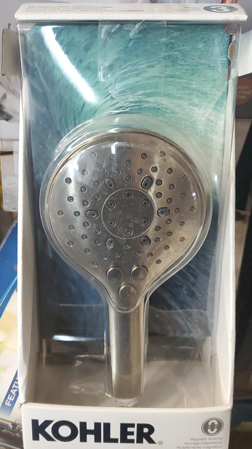 Kohler Prosecco Multifunction Handheld Shower, Brushed Nickel