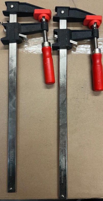 BESSEY 12'' QUICK RELEASE BAR CLAMPS WOOD HANDLE GSCC2 512