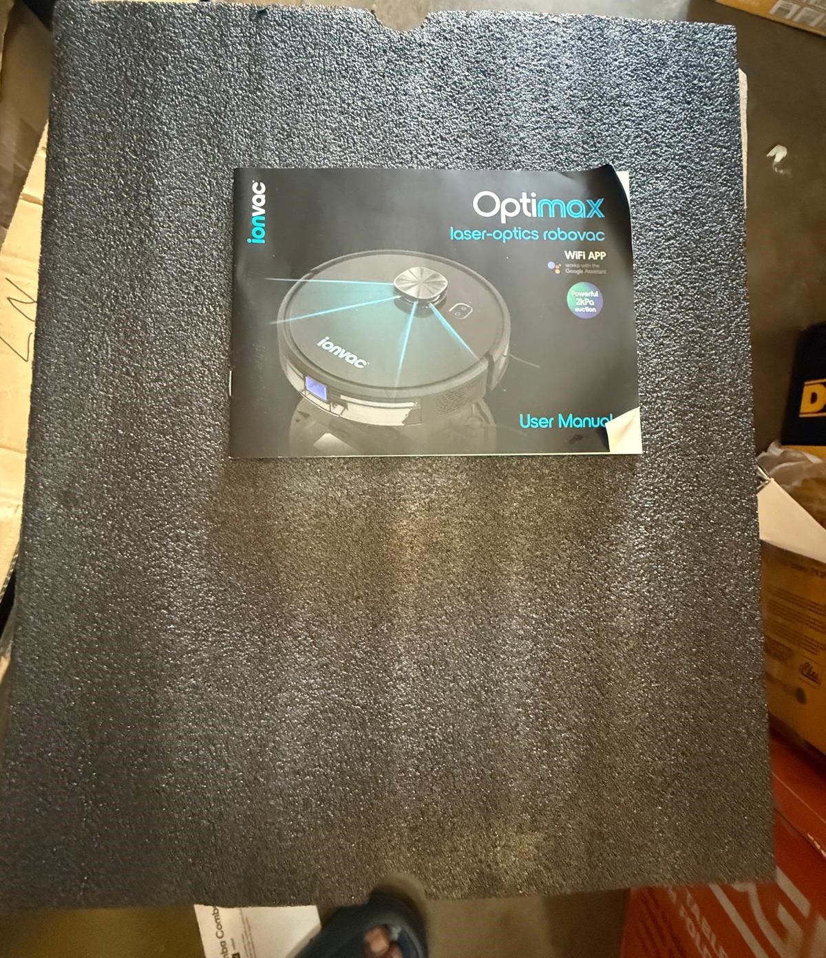 Ionvac OptiMax Robovac, Laser Mapping Robot Vacuum Cleaner with Wi-Fi - Image 3