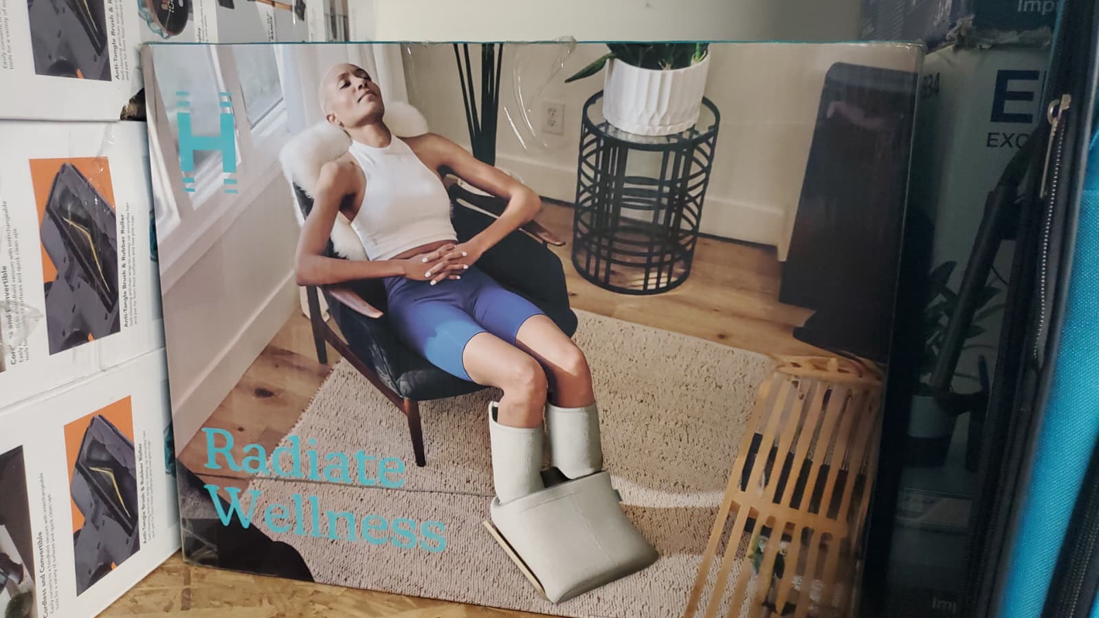 Homedics Luxe Comfort Air Foot & Calf Massager