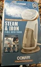 CONAIR TURBO EXTREMESTEAM 2-IN-1 STEAMER & IRON W GENTLE TEMP