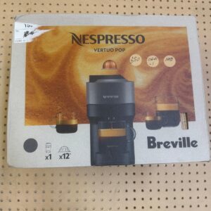 Nespresso BNV120DGR1BUC1 VertuoPOP Dark Gray Coffee and Espresso Maker by Breville