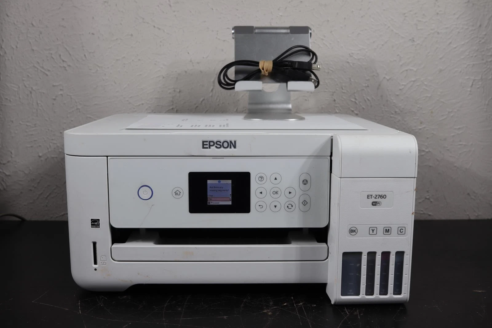 Epson ET-2760 Supertank Color Inkjet All in One Printer - White