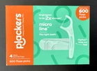 Plackers Micro Line Fresh Mint Dental Floss Picks - 559 Count (READ)