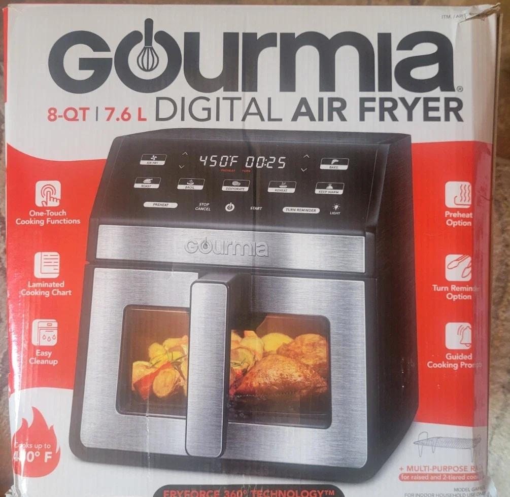 Gourmia 8 Qt Digital Air Fryer