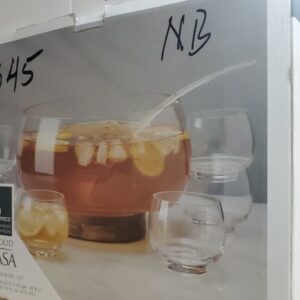 Mikasa Glenwood 8-Piece Punch Bowl Set