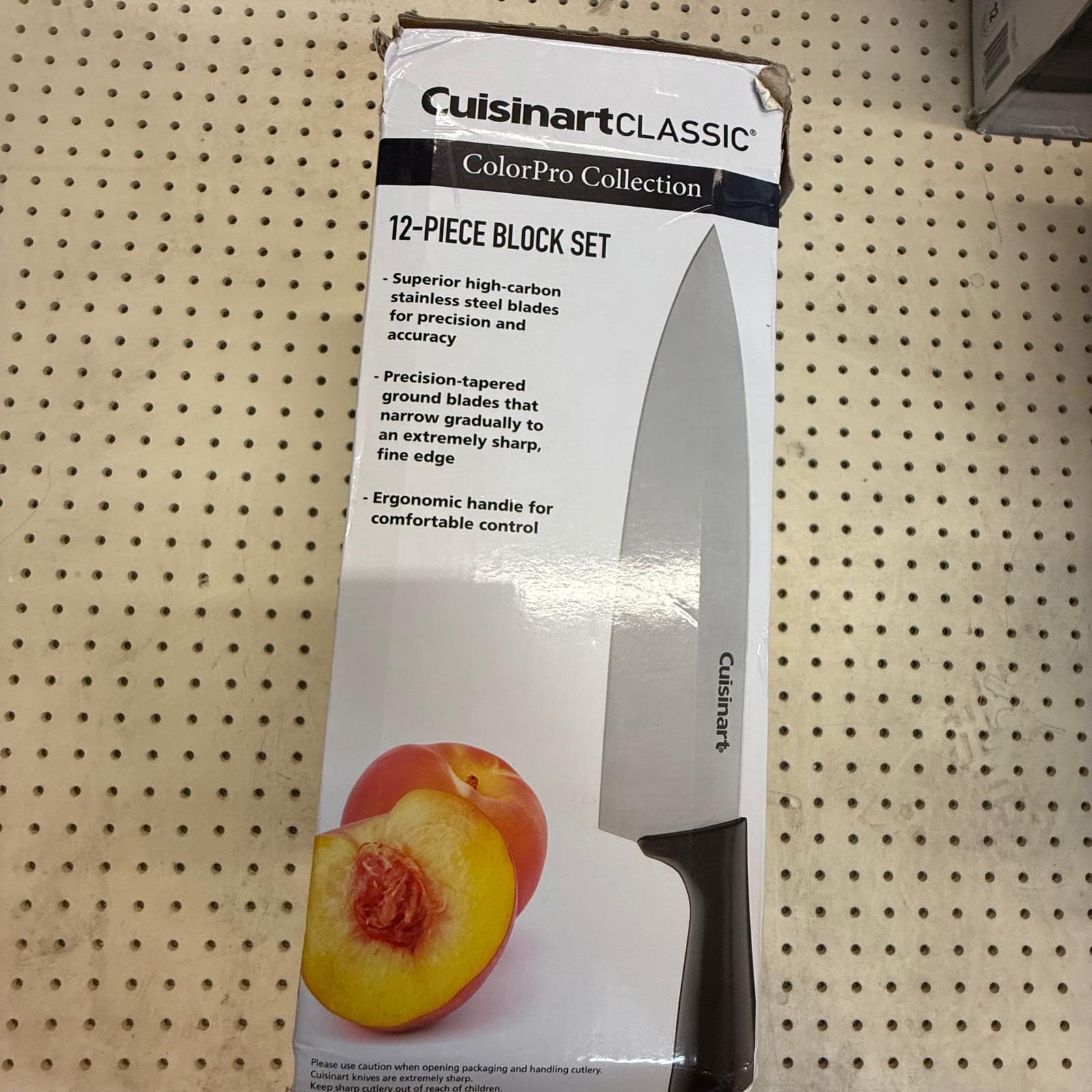 Cuisinart Classic Triple Rivet Stainless Steel 15 Piece Knife Block Set - Image 3