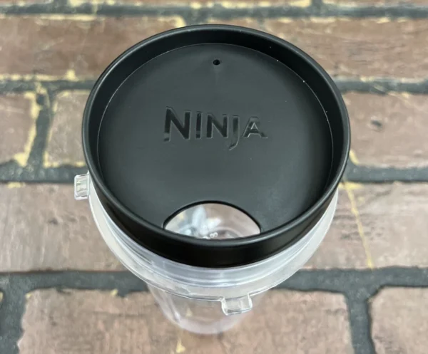 Ninja Replacement 16oz Blender Cup with Lid Black - Image 3