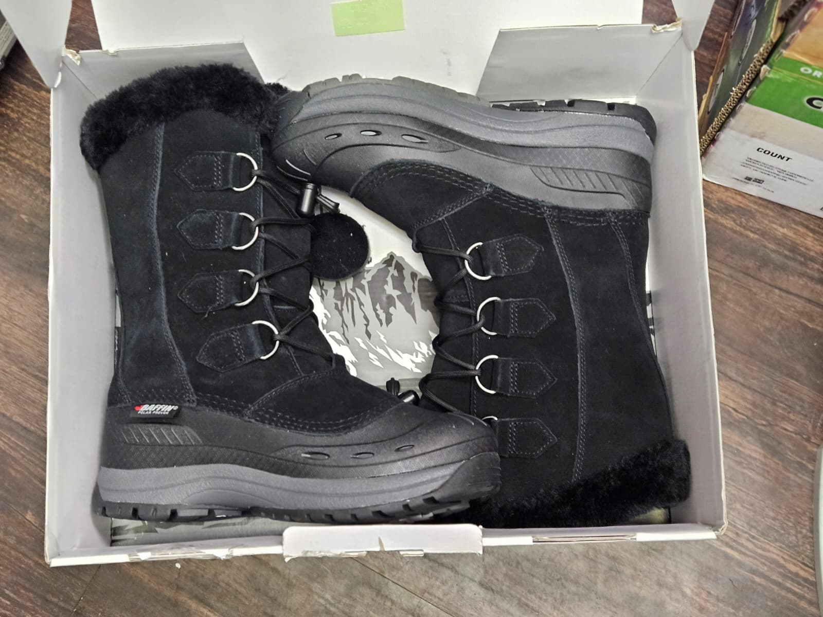 Baffin Women's Chloe Waterproof Winter Boots - Black 8