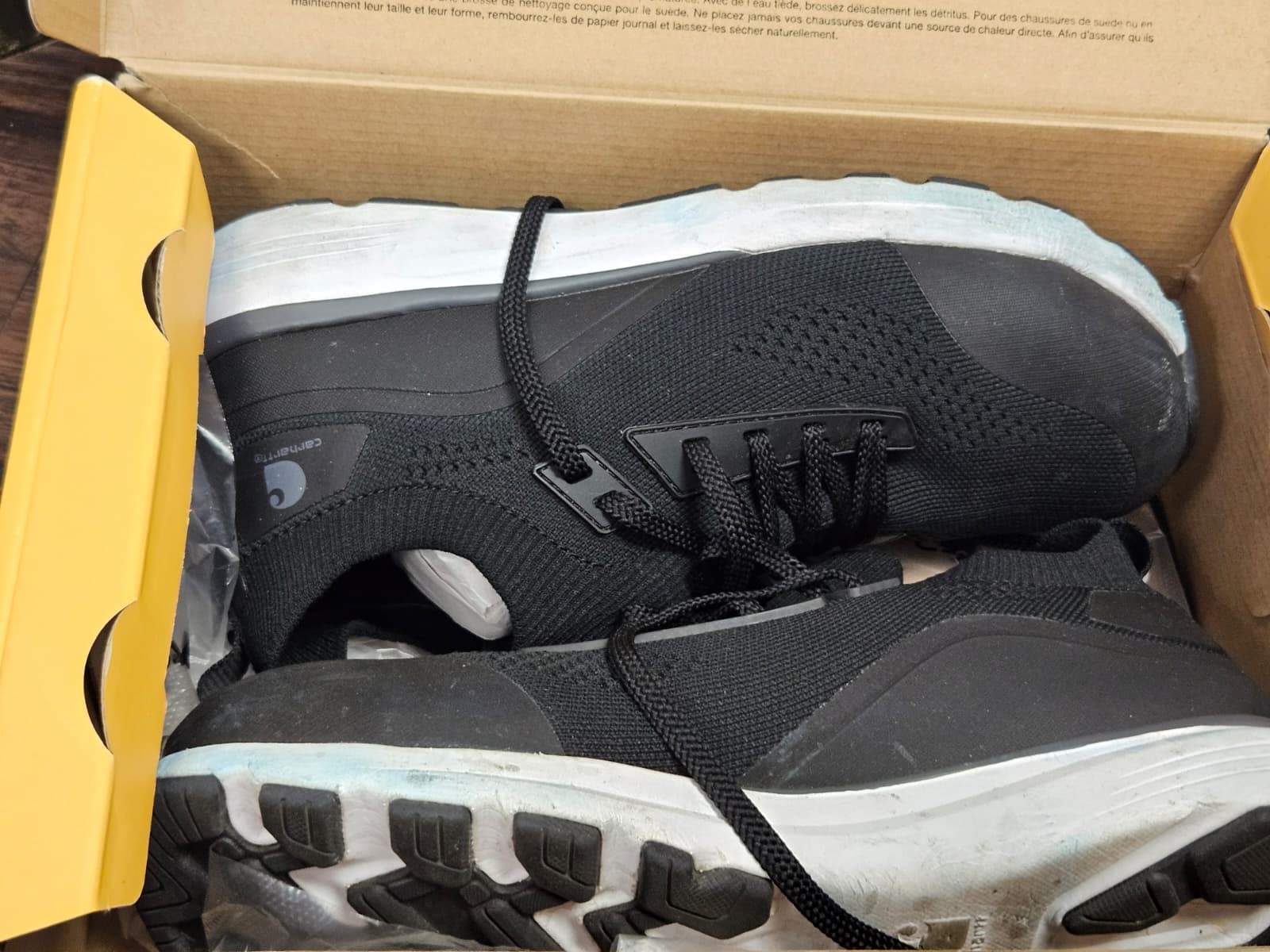 Women's Carhartt Haslett Work Shoes 8 Regular Black