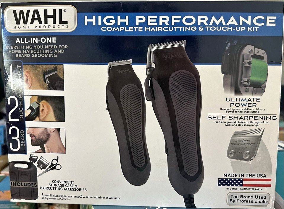 Wahl Deluxe All-in-One Groomer Shaver Corded ClipperCordless Trimmer