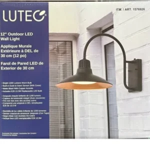 Lutec 12 Outdoor Wall Light