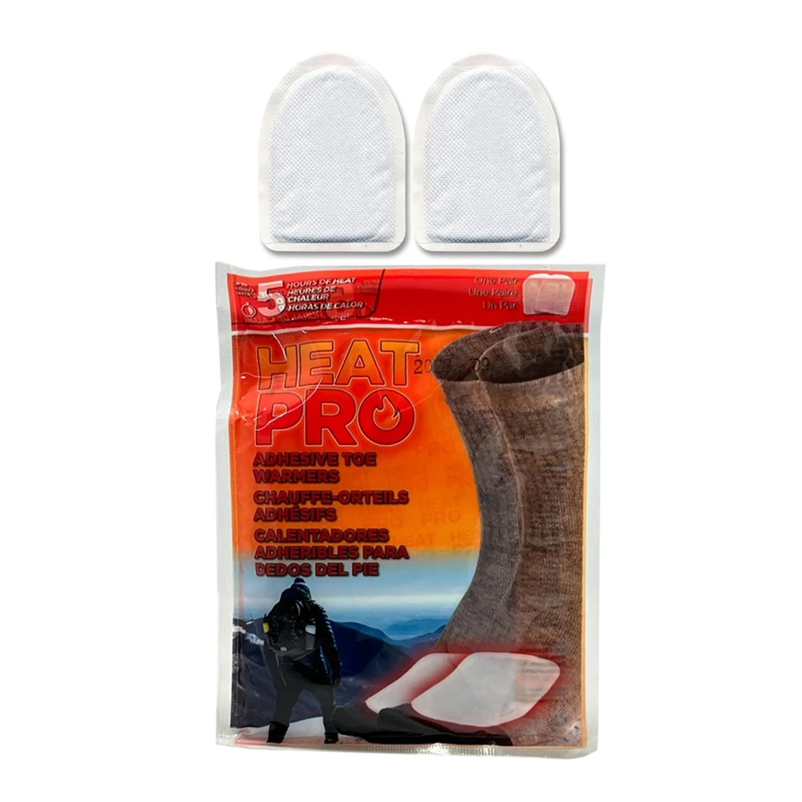 NEW 30 Pairs Box Heat Pro Adhesive Toe Warmers 5 Hours of Heat - Image 5