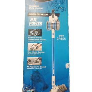 HART 20V Cordless Stick Vacuum with Brushless Motor & 4.0Ah Lithium-Ion Battery