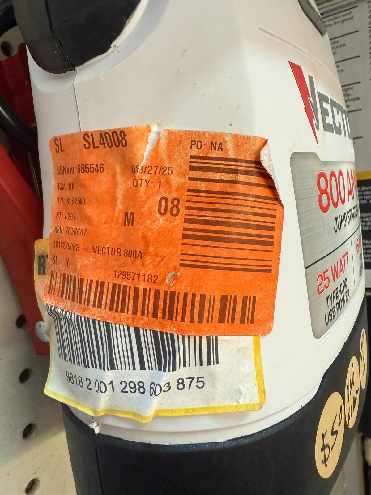 800 Amp Jump Starter with USB Power - Image 4