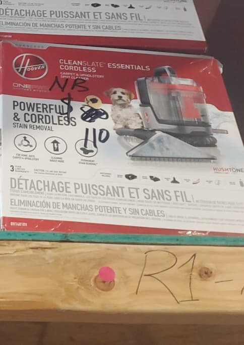 Hoover ONEPWR CleanSlate Carpet Upholstery Spot Cleaner Cordless BH14000