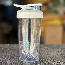 Blender Bottle Strada Shaker Bottle, 14 Ounce White