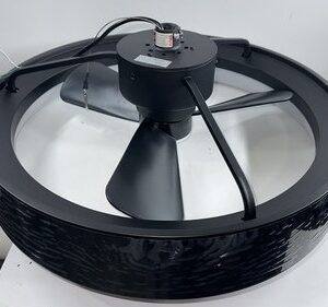 Artika Austin 23 LED Ceiling Fan Fandelier - Matte Black