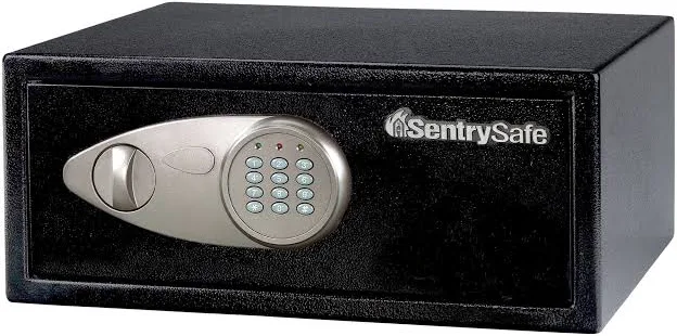 SentrySafe X075 Home Safe with Digital Keypad Lock, 0.78 cu. ft., Black