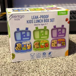 bentgo kids lunch box pack of 3