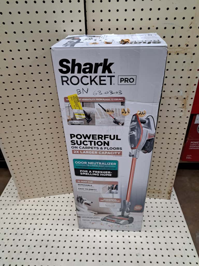 shark rocket pro HN175 stick vacuum with odor neutralizer
