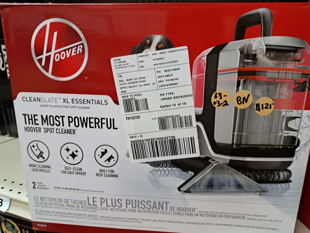 Hoover Cleanslate XL Essentials Carpet & Upholstery Cleaner FH15010V