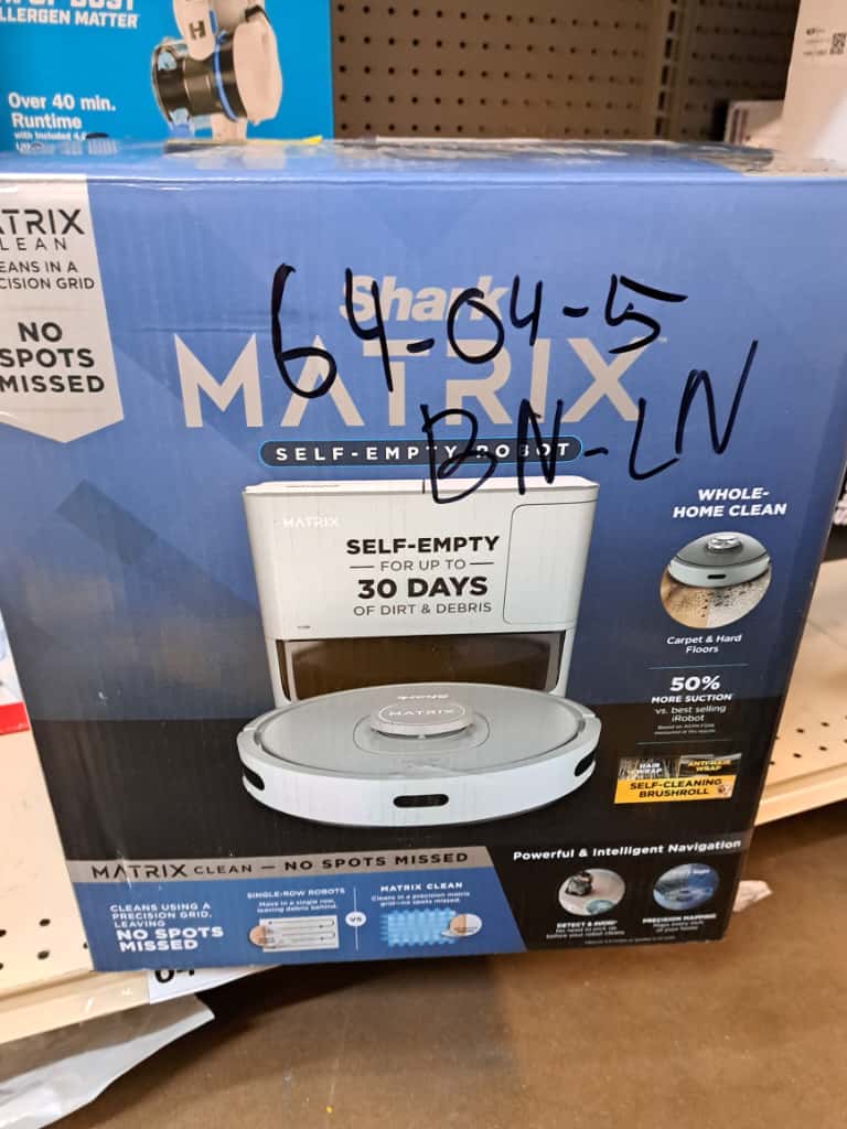 Shark Matrix Self-Emptying Robot Vacuum