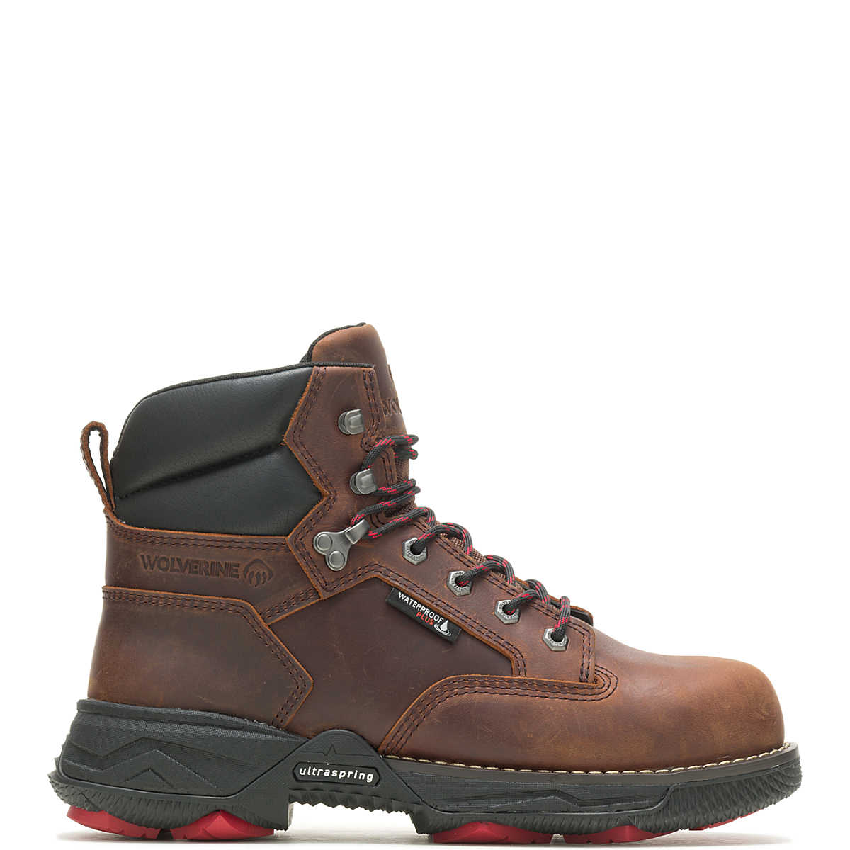 Wolverine Hellcat Fuse DuraShocks UltraSpring 6 CarbonMAX Work Boot Men Peanut size 9.5 - Image 4