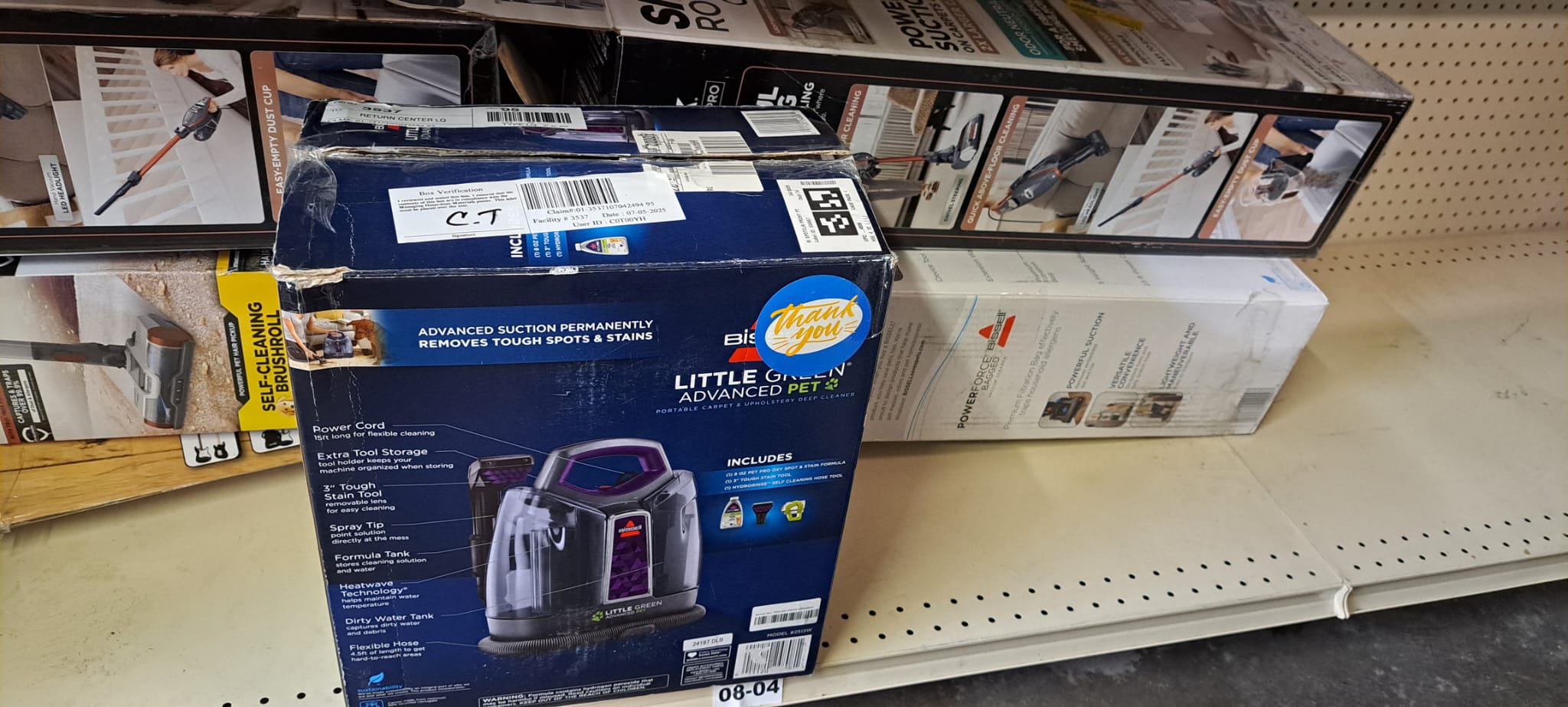 BISSELL Little Green ProHeat Advanced Pet Portable Deep Cleaning, for Carpet, Upholstery