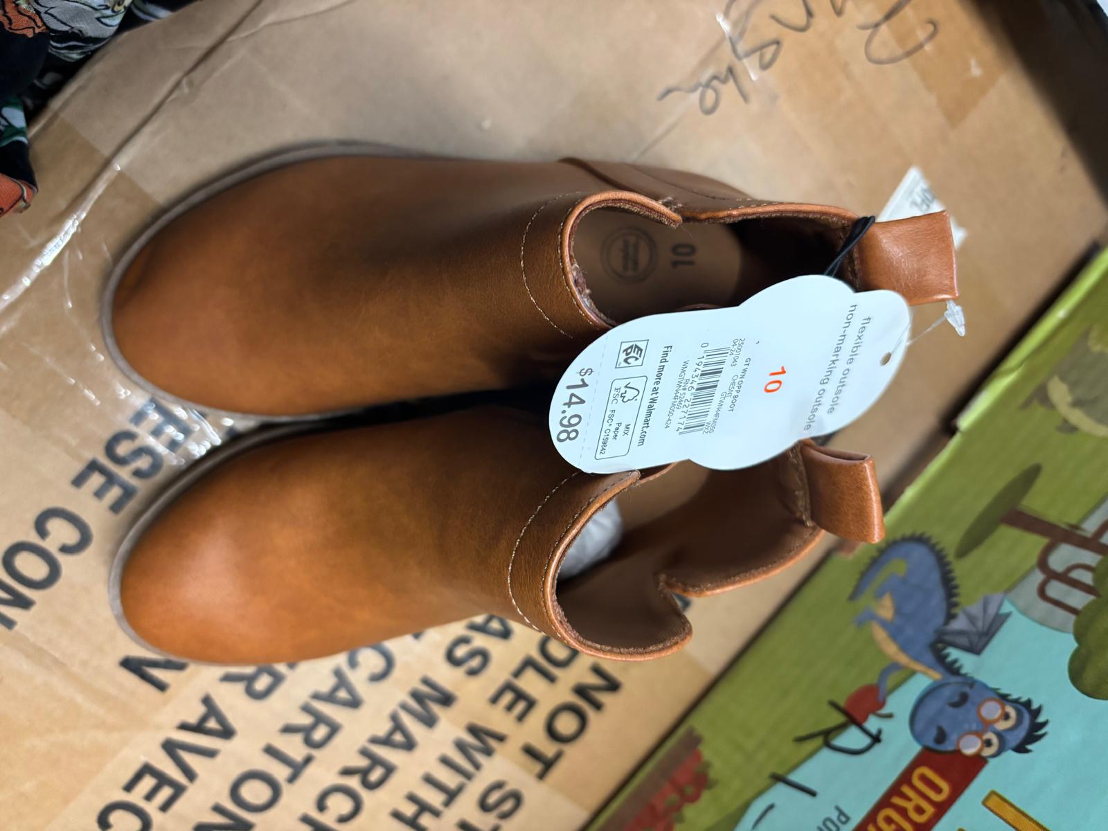 Girls Boots Kids Ankle Boots Side Zipper Booties Fashion Short Suede