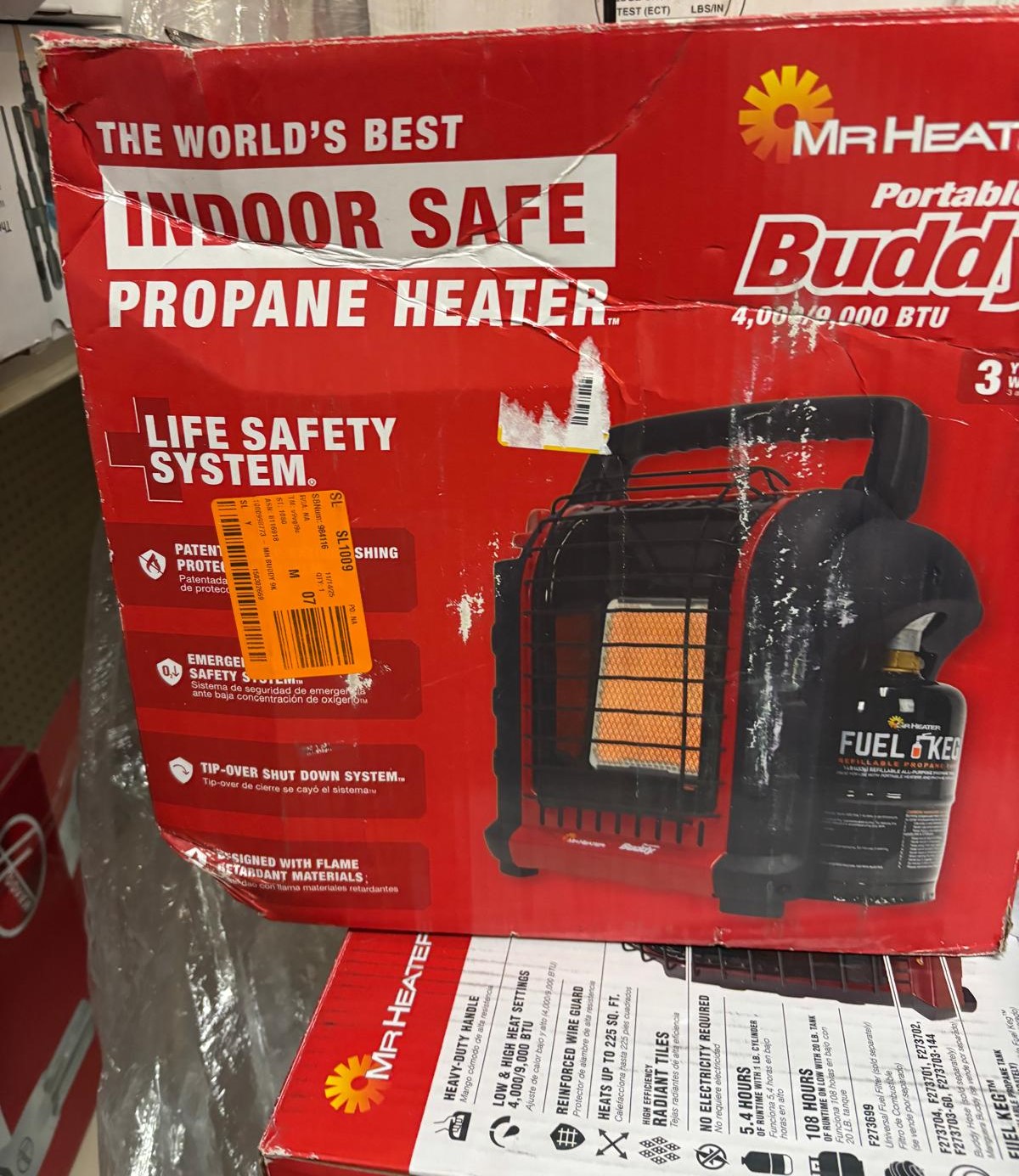 Mr. Heater 9K  BTU Portable Buddy Propane Heater