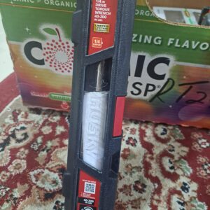 Husky 14 in. Drive Micrometer Click Torque Wrench