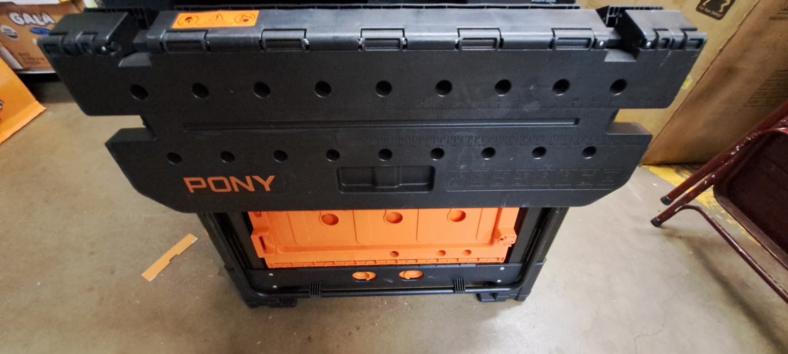 Pony Jorgensen 2-in-1 Heavy Duty Folding Worktable - Image 2