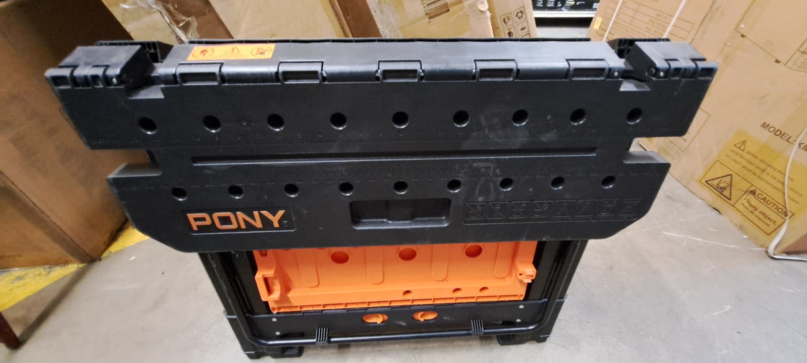 Pony Jorgensen 2-in-1 Heavy Duty Folding Worktable - Image 3