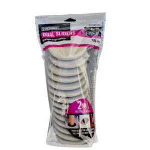 Everbilt 4 in. (3.5 in. Inside) 2‑in‑1 Furniture Mover (16‑Pack)