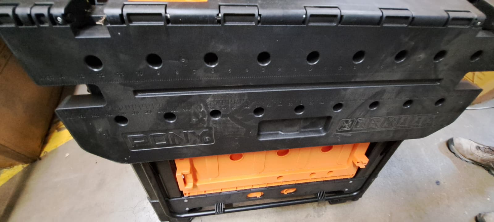 Pony Jorgensen 2-in-1 Heavy Duty Folding Worktable - Image 5