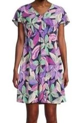 Time and Tru Women S Flutter Sleeve Mini Dress