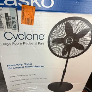 Lasko Cyclone 18” 3-Speed Oscillating Free Standing Electric Pedestal Fan
