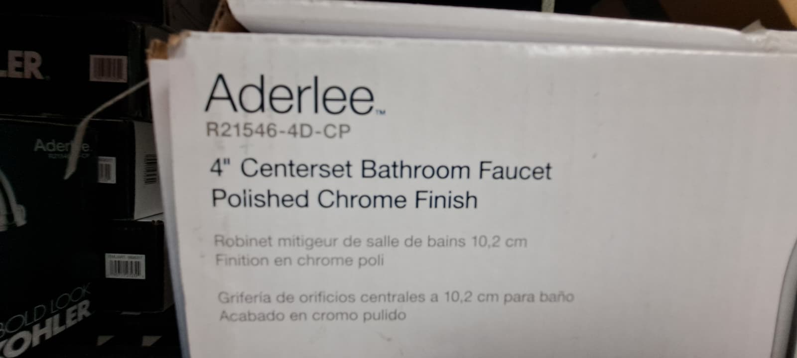 Kohler Aderlee Centerset Bathroom Sink Faucet - Image 9