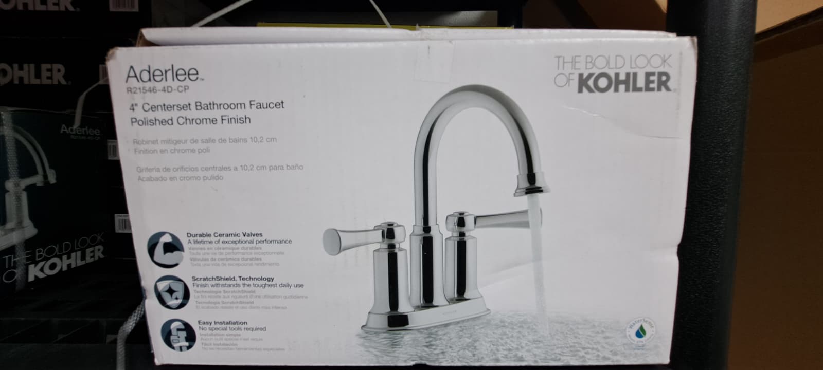 Kohler Aderlee Centerset Bathroom Sink Faucet - Image 11