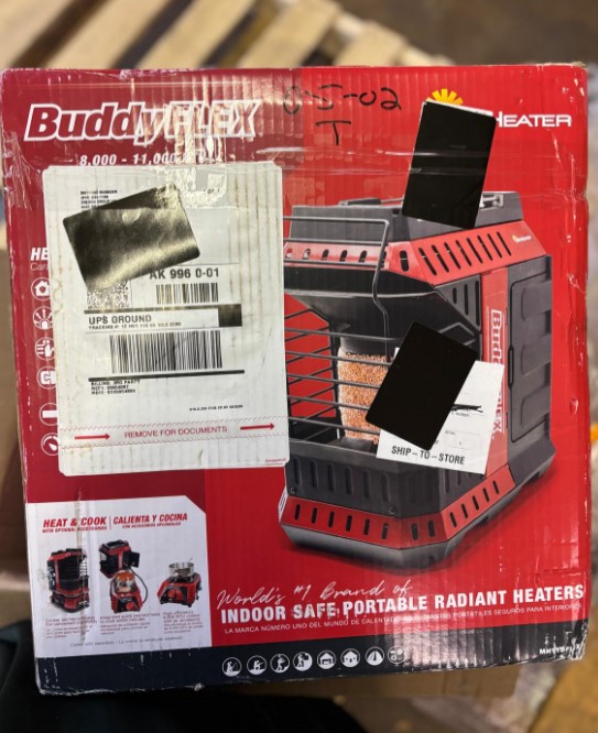 Mr Heater 6000-11000 Btu Buddy Flex Portable Radiant Heater Standard Version