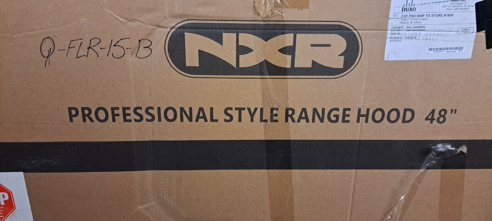 NXR 48 IN. 800 CFM UNDER CABINET STAIN